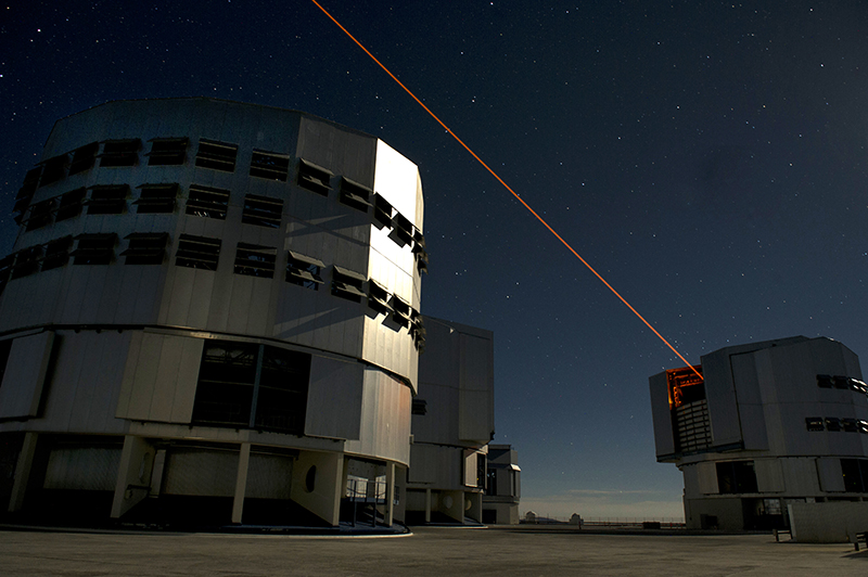 Le Très grand télescope à l’Observatoire du Cero Paranal au Chili – Eric Le Roux